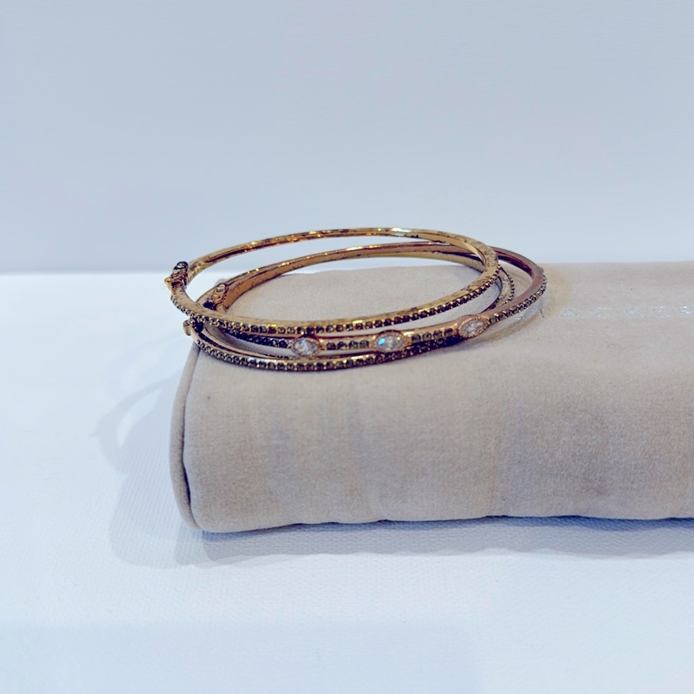 Hinge Bangle trio set.